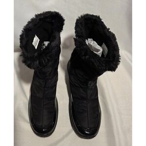 Ryka G4508M4004 Women's Suzy Black Boots Water Repellent. Size 9W